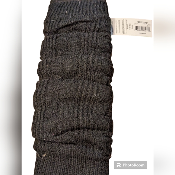 Black Knit Legwarmers - Picture 3 of 3
